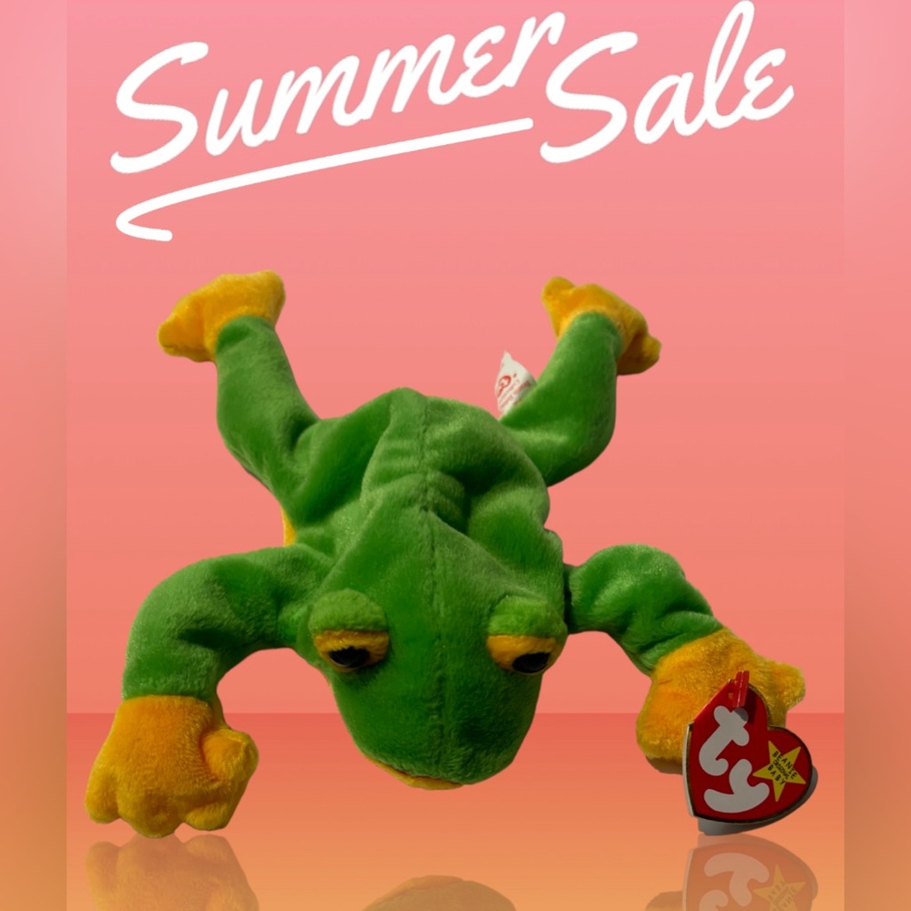 Smoochy Ty Frog Beanie Baby